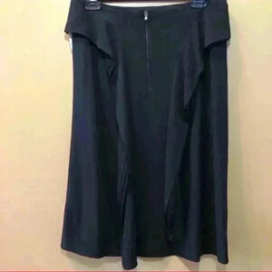 NWT! Vera Wang Collection Silk Black Skirt.